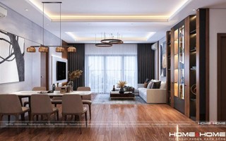 Thiết kế nội thất căn hộ 85m2 đẹp mắt mà vẫn tiết kiệm