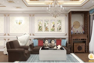 Thiết kế nội thất chung cư Tân Cổ Điển Royal City